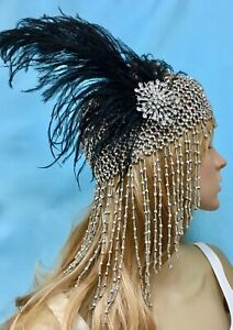 Flapper Bridal Headpiece