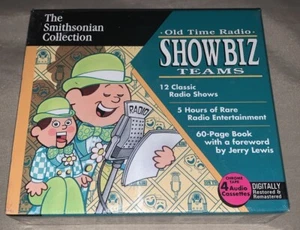 Old Time Radio Show Biz Teams by Smithsonian Institution 4 Cassettes 12 Shows - Picture 1 of 2