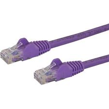 StarTech.com 75ft CAT6 Ethernet Cable - Purple Snagless Gigabit - 100W PoE UTP 6