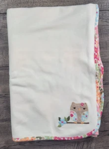 Baby Girl New Gymboree Daddy's Night Owl Baby Blanket - Picture 1 of 4