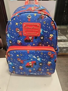 Disney Loungefly The Incredibles Mini Backpack - Picture 1 of 3