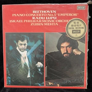 DECCA DDR 7503 - BEETHOVEN Cto #5 - RADU LUPU, MEHTA - ST LP FFSS LINFAIR TW - Picture 1 of 6