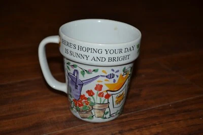 B30- Taza Here's Hoping Your Day Is Sunny And Bright Foto 1 de 4