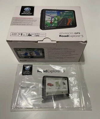 Rand McNally Road Explorer 5 GPS 5” Screen Lifetime Maps - Image 1 of 4