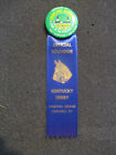1974 100th RUNNING OF THE KENTUCKY DERBY SOUVENIR BUTTON WITH RIBBON 