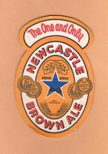 Newcastle Brown Ale Beer Mat Coaster - Bild 1 von 2