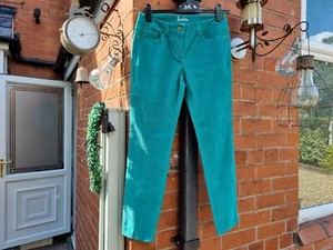 Boden 10R Cord Ankle Skimmer Jeans-Green  WC121 -CBT1 - Picture 1 of 8