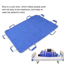 Positioning Pad Safe To Use Comprehensive Protection Elderly Turning Pad Blue