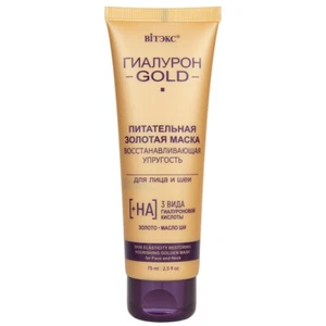 Bielita Vitex Hyaluron GOLD Nourishing gold mask restoring elasticity - Picture 1 of 2