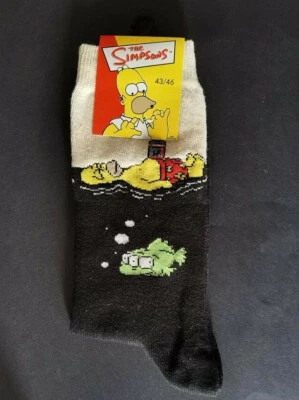 SIMPSONS assortment of 5 pairs of socks cotton/acryl size 43-46 - Imagen 1 de 4