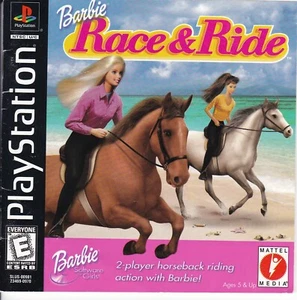 Barbie Race & Ride (Sony PlayStation 1, 1999) *COMPLETE* - Picture 1 of 2