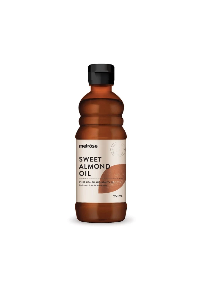 NEW Melrose Sweet Almond Oil 250ml 100% Pure Cold Pressed Oil - Image 1 of 1