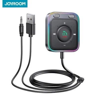 JOYROOM Bluetooth 5.4 AUX Car Adapter[2025 Upgrade] [Stronger Dual Mics& Noise C - Image 1 of 4