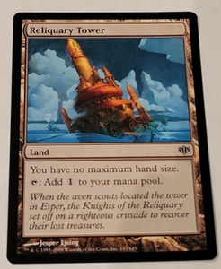 Magic The Gathering - Reliquary Tower (Uncommon) Conflux set 2009 Near Mint - Picture 1 of 3