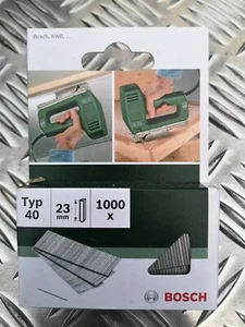 1000 Bosch Stift Tackerstift Nagel TYP 40 23mm 2 609 255 806 / 2609255806 - Bild 1 von 3