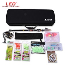 LEO Outdoor Fishing Spinning Rod Reel Tackle Tool Kit - 2.7m
