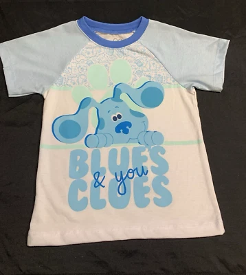Camisa de pistas azules para niños pequeños _Nueva_ Foto 1 de 3