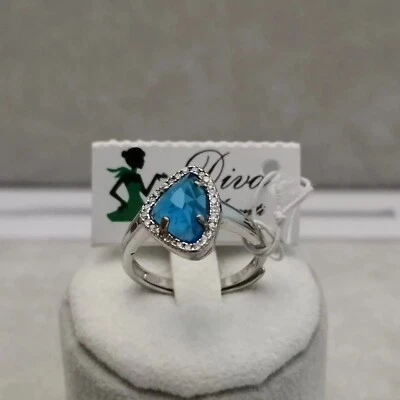 Anello Topazio Blu - Immagine 1 di 4