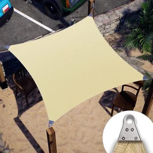 Colourtree Custom Size Rectangle Super Ring Sun Shade Sail Canopy Outdoor - Picture 1 of 54