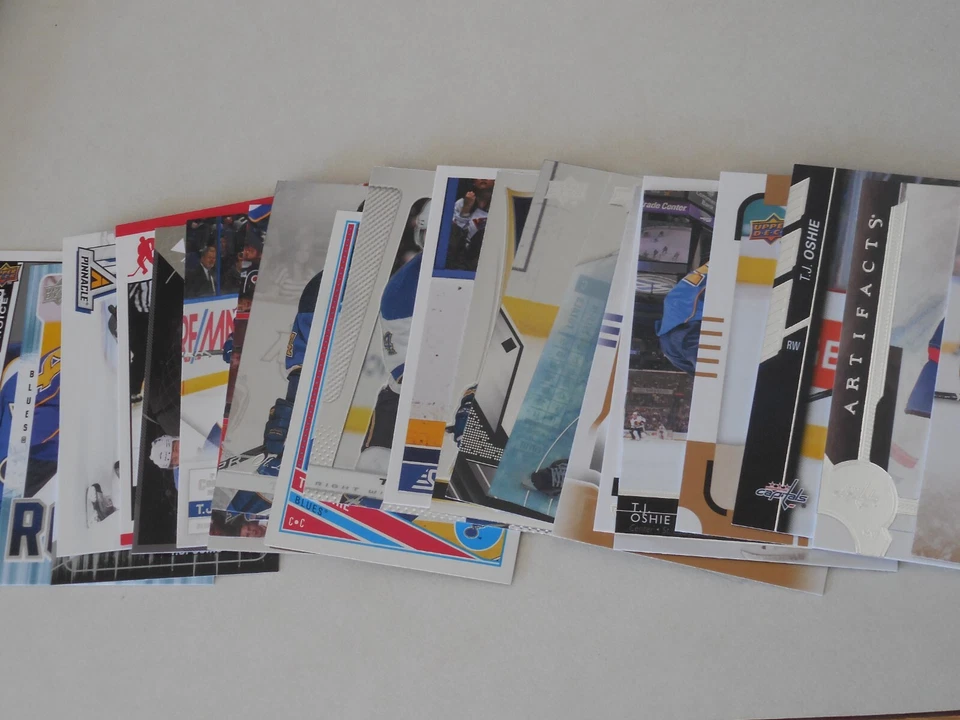 TJ Oshie hockey cards U PICK - Image 1 of 4