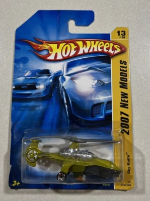 2007 HOT WHEELS FIRST EDITIONS SKY KNIFE HELICOPTER - Image 1 of 2