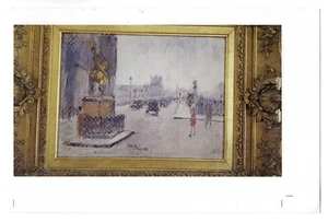 Foto impresa en pintura vintage de Ury Lesser Paris 1928 6,5 x 9,5"" - Imagen 1 de 2