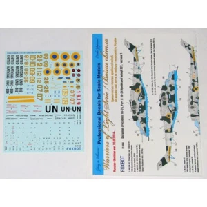 Foxbot 72-058 Decals Scale 1:72 Ukrainian crocodiles: Mil Mi-24, Part I - Picture 1 of 4