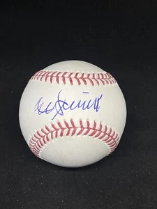 LOS ANGELES ANGELS MIKE SCIOSCIA SIGNED BASEBALL JSA COA AUTHENTIC AUTOGRAPH HOF - Picture 1 of 2