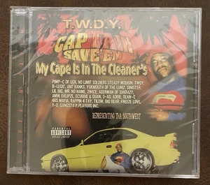 T.W.D.Y. Captain Save’Em-Cape Is In The Cleaner's (CD 2000) NEW SEALED Explicit - Picture 1 of 2