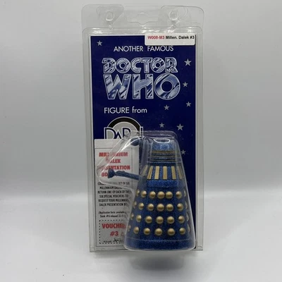 Doctor Who Dapol Figure - Millennium Dalek Blue Glitter - Image 1 of 2