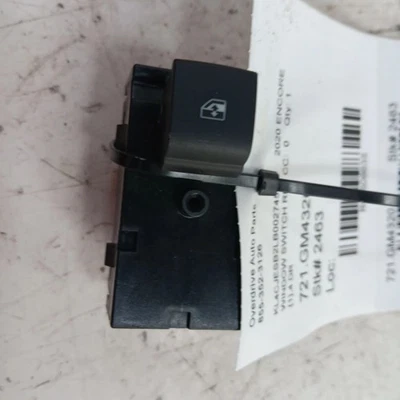 Interruptor de ventana eléctrica Buick Encore pasajero derecho trasero 2017 2018 2019 2020 Foto 1 de 4