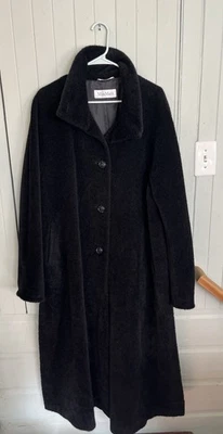 Max Mara - Wool and Alpaca blend coat - Black - 12 - Image 1 of 4