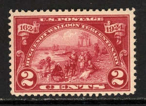 SCOTT 615 1924 2 CENT HUGUENOT-WALLOON TERCENTENARY ISSUE MNH OG VF! - Picture 1 of 2
