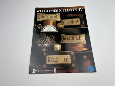 Homespun Elegance Welcomes ‘A Plenty IV Counted Cross Stitch Pattern 2R - Image 1 of 3