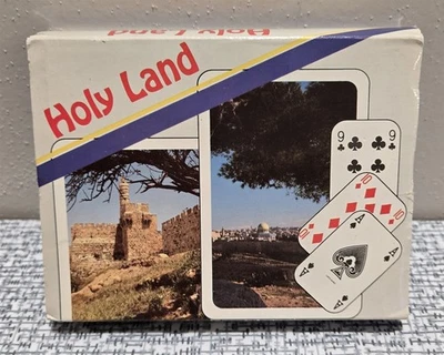 HOLY LAND Jerusalem DOUBLE DECK Bridge PLAYING CARDS Sealed NOS - Image 1 of 4