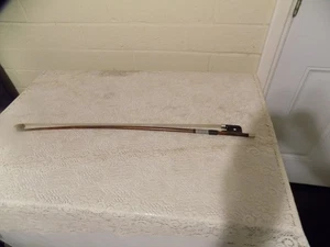 Golden Strad Viola Bow Made in England In Good Condition 26 1/2 Inch 2.7 Ounce - Picture 1 of 8