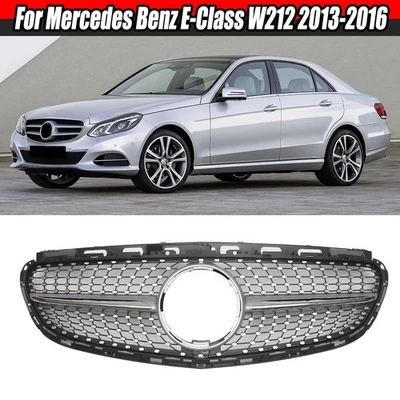 Parrilla de parachoques delantero para Mercedes Benz Clase E E200 E300 E400 W212 2013-2016 14 15 Foto 1 de 4