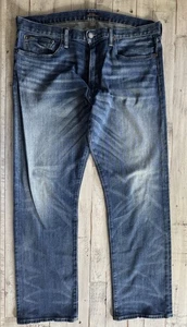 Pantalones de mezclilla Polo Ralph Lauren para hombre 36x32 azul pierna recta calce clásico - Imagen 1 de 7