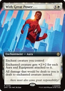 With Great Power . . . EXTENDED - 0248 - Rare - Marvel's Spider-Man SPM MTG - Picture 1 of 1