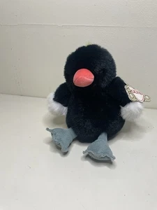GUND - SCHWARZE KICHERERBSE DAS BABYHUHN - 7 ZOLL - 1988 - Bild 1 von 6