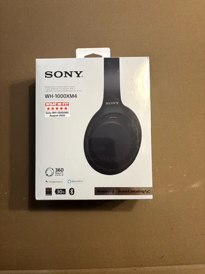 Sony WH-1000XM4 Over the Ear Wireless Headset - Black, brand new, fast shipping - Image 1 of 4