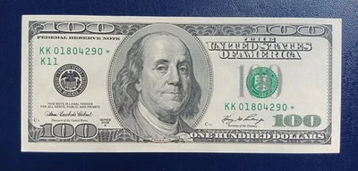 100 $ 2006A star KK 01804290* - Image 1 of 2