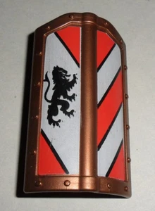 23711, 1x Schild, Standschild, eckig, groß, bronze, bedruckt - Picture 1 of 1