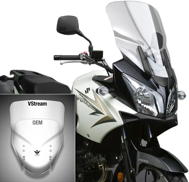 V-Stream Windscreen National Cycle N20213 For 04-12 Suzuki V-Strom — 第 1/2 张图片
