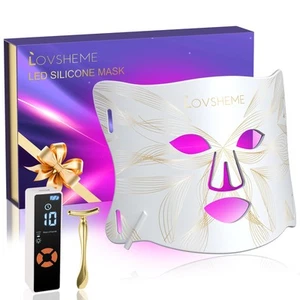 Red Light Therapy for Face, LED Face Mask Light Therapy, Red Light Therapy Ma... - Picture 1 of 9