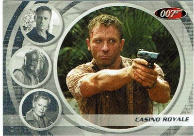 Tarjeta insertada The Complete James Bond 007 Casino Royale Expansion Chase 0064 #64 Foto 1 de 2