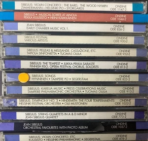 Bulk lot of ONDINE Classical CDs (Sibelius) As Pictured G15 - Bild 1 von 2