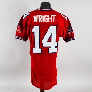 Lawrence Wright Game Worn Jersey Player #14 Senior Bowl - COA - Picture 1 of 17