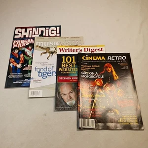 4 Magazine Lot - Cinema Retro, Shindig, Music Works, and Reader's Digest - Picture 1 of 13