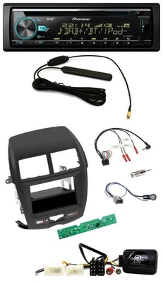 Pioneer CD MP3 Lenkrad DAB USB Autoradio für Mitsubishi ASX 2010-2014 - Bild 1 von 4